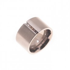 ANILLO KADO DEGRADE MARRON LISO