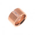 ANILLO KADO ROSA LISO