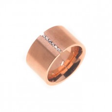 ANILLO KADO ROSA LISO