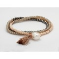 PULSERA ZEN MARRON 