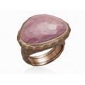 ANILLO FLAT ROSA