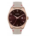 RELOJ NIXON BULLET LEATHER ROSE GOLD