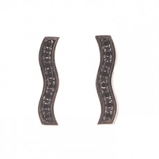 PENDIENTES BUNDEM BLACK