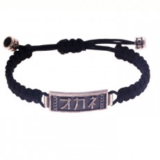 PULSERA NEGRA JAPON DINERO