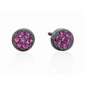 PENDIENTES JOUR FUCSIA