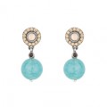 PENDIENTES SUNFIELD AGATA VERDE