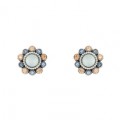 PENDIENTES SUNFIELD FLOR CALCEDONIA I