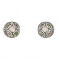 PENDIENTES SUNFIELD CIRCLE BICOLOR