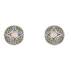 PENDIENTES SUNFIELD CIRCLE BICOLOR