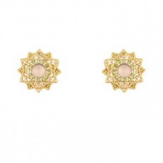 PENDIENTES SUNFIELD ESTRELLA GOLD