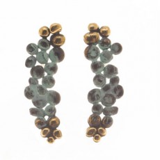 PENDIENTES DENOMINACION DE ORIGEN VERDE  FILI PLAZA