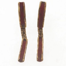 PENDIENTES TUAREG SPIRIT ROJO FILI PLAZA