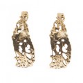 PENDIENTES CALADOS BRONCE FILI PLAZA