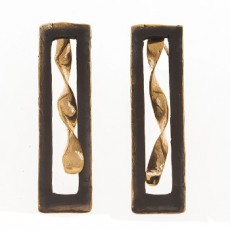 PENDIENTES AL VIENTO NEGRO FILI PLAZA