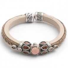 PULSERA RAIVE CUARZO ROSA