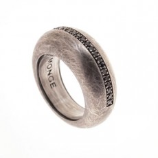 ANILLO LIGNE NEGRO