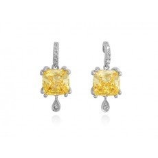 PENDIENTES LAURENT AMARILLOS
