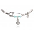 PULSERA MUM AZUL