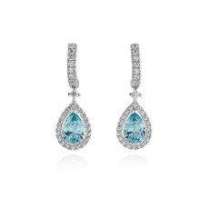 PENDIENTES EVA AZUL