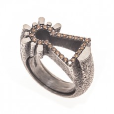 ANILLO VIRGEN DIAMANTES CO&Ntilde;AC
