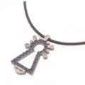 COLGANTE VIRGEN CIRCONITAS AZUL LONDON BLUE