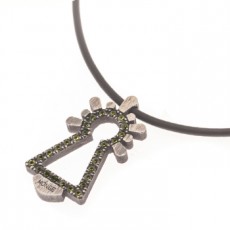 COLGANTE VIRGEN CIRCONITAS PERIDOTO