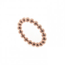 ANILLO BOLAS MATE XL KADO ROSA