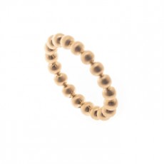 ANILLO BOLAS MATE XL KADO DORADO