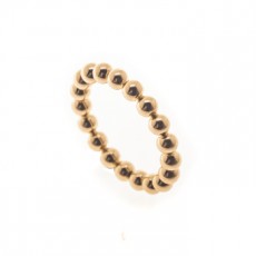 ANILLO BOLAS BRILLO XL KADO DORADO