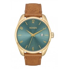 RELOJ NIXON THE BULLET LEATHER TURQUOIS