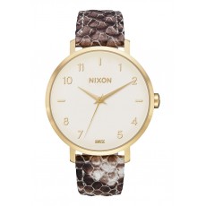 RELOJ NIXON ARROW LEATHER GOLD TAUPE
