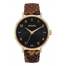 RELOJ NIXON ARROW LEATHER GOLD RUST