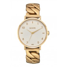 RELOJ NIXON ARROW CHAIN GOLD VANILLA