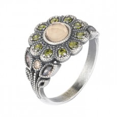 ANILLO SUNFIELD PETALO ROSA