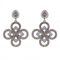 PENDIENTES SUNFIELD CIRCLE FILIGRANA