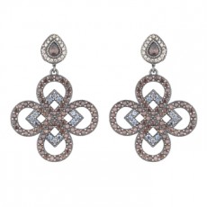 PENDIENTES SUNFIELD CIRCLE FILIGRANA