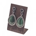 PENDIENTES MALAQUITA