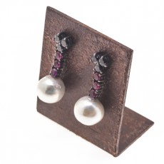 PENDIENTES ATTENTE ROSE