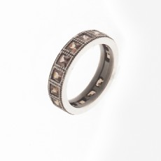 ANILLO SUNFIELD LANE MARRON