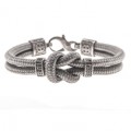 PULSERA KNOT GRIS