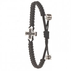 PULSERA CROIX NOIR