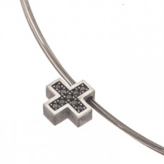 COLGANTE CROIX NOIR