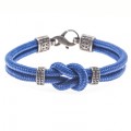 PULSERA SIMPLE KNOT AZUL