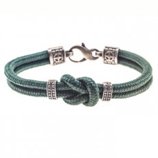 PULSERA SIMPLE KNOT VERDE