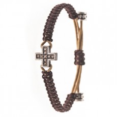 PULSERA CROIX BRUNE