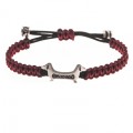 PULSERA M&T DIAMANTES NEGROS (GRANATE)