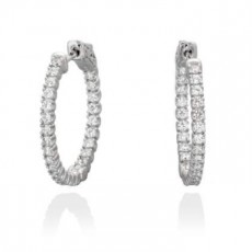 PENDIENTES GENEVE BLANCOS