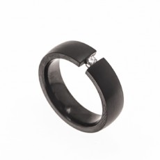 ANILLO KADO GRAFITO BRILLANTE