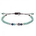 PULSERA SUNFIELD TURQUESA Y LAPIZLAZULI