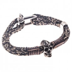PULSERA MYNOON SIMBAD GRILLETE AZUL